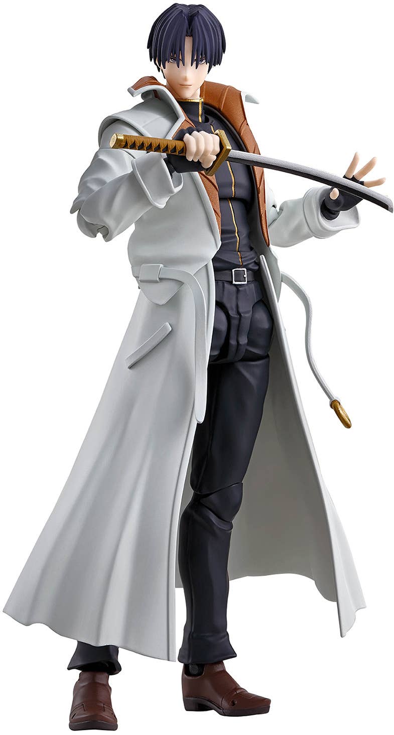 BANDAI Tamashii Aoshi Shinomori "Rurouni Kenshin: Meiji Swordsman Romantic Story", TAMASHII NATIONS S.H.Figuarts | 4573102654823