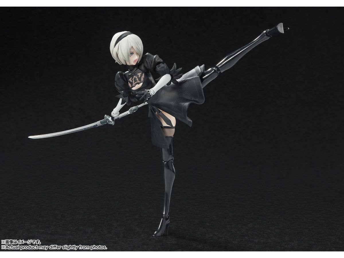 BANDAI Tamashii 2B "NieR:Automata Ver1.1a", Bandai Spirits S.H.Figuarts | 4573102655455