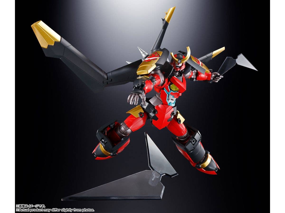 BANDAI Spirits GX-107 Gurren Lagann & Giga Drill Set "Tengen Toppa Gurren Lagann", TAMASHII NATIONS Soul of Chogokin | 4573102657572