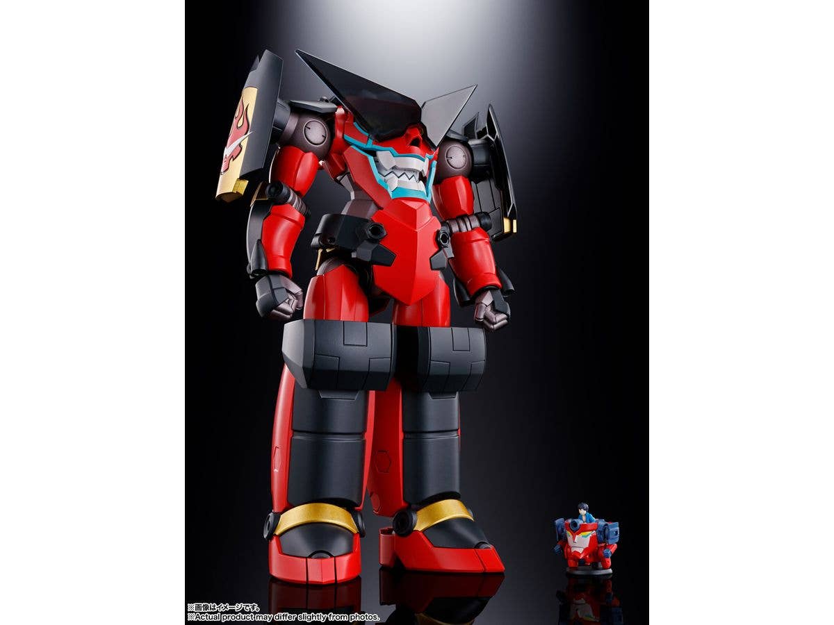 BANDAI Spirits GX-107 Gurren Lagann & Giga Drill Set "Tengen Toppa Gurren Lagann", TAMASHII NATIONS Soul of Chogokin | 4573102657572