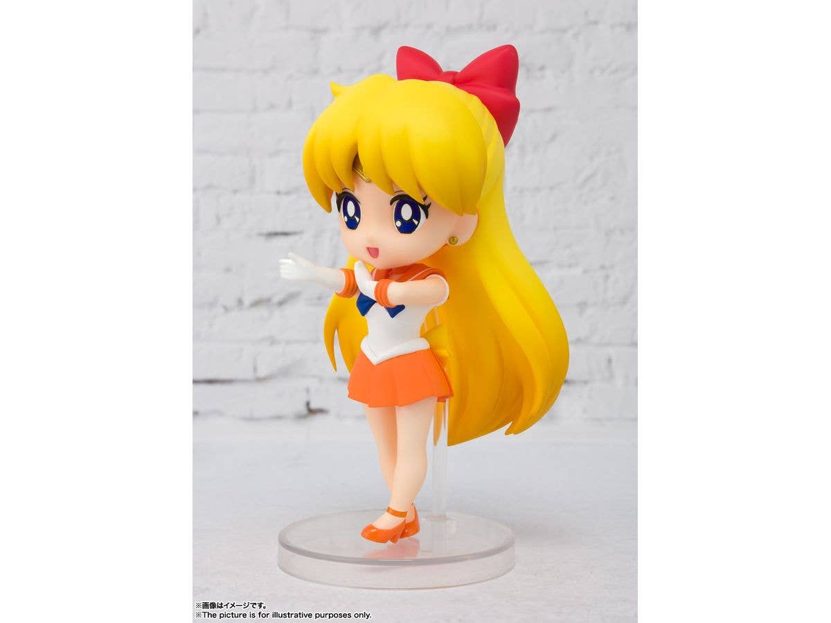BANDAI Tamashii Sailor Venus "Pretty Guardian Sailor Moon", Bandai Spirits Figuarts mini | 4573102660367