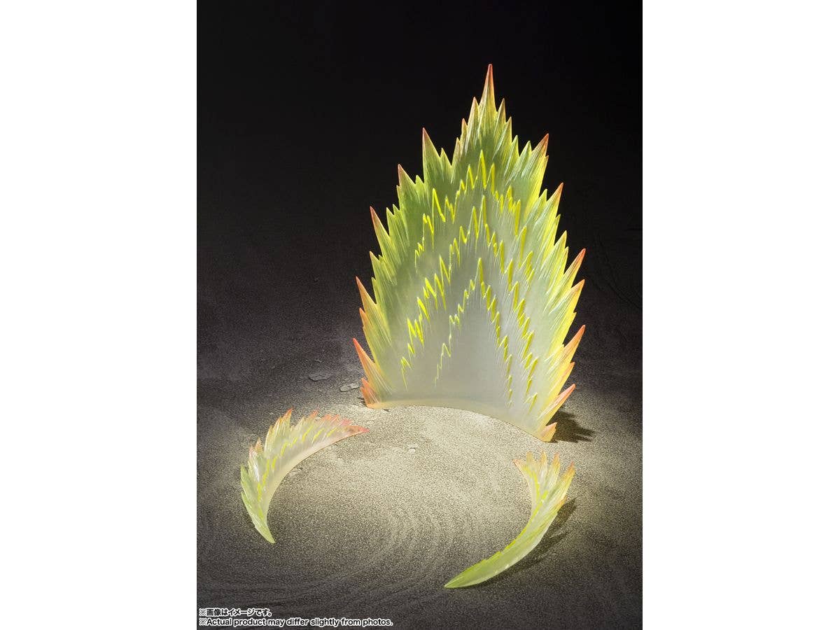 BANDAI Tamashii Energy Aura Yellow Ver. For S.H.Figuarts , Tamashi Nations Tamashii Effect | 4573102660602
