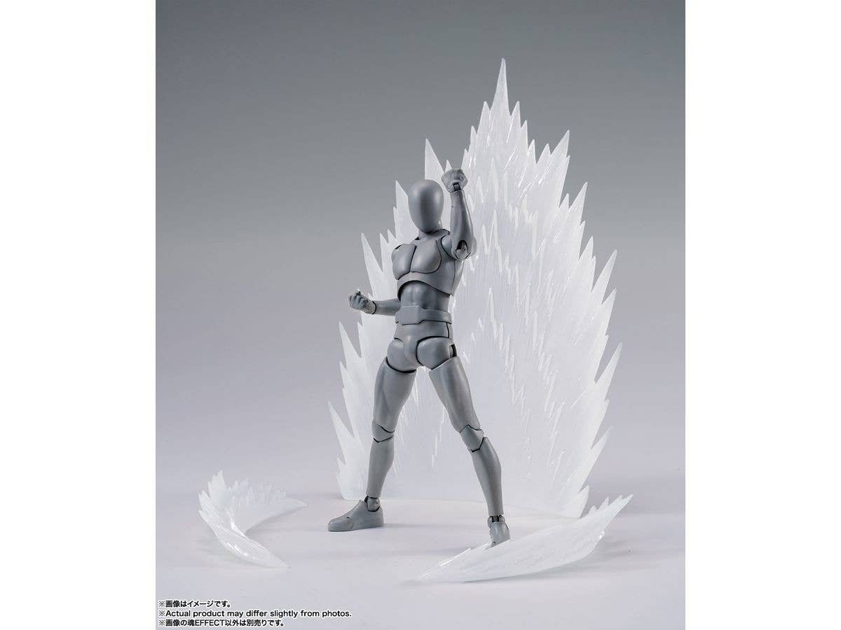 BANDAI Tamashii Energy Aura White Ver. For S.H.Figuarts , Tamashi Nations Tamashii Effect | 4573102660633