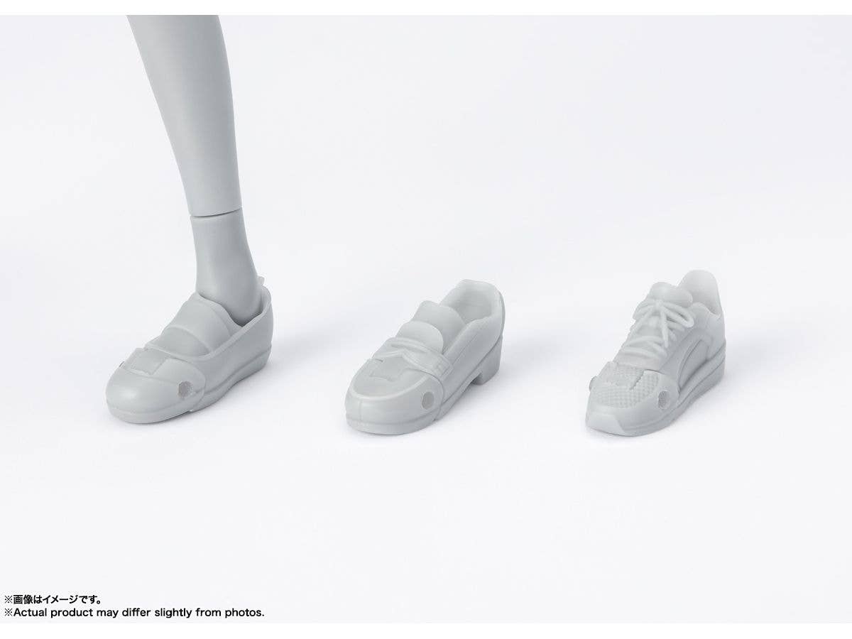 BANDAI Spirits BODY-CHAN -School Life- Edition DX SET (Gray Color Ver.), TAMASHII NATIONS S.H.Figuarts | 4573102660664