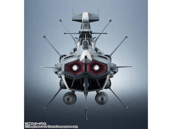 BANDAI Tamashii 1/2000 Earth Federation Andromeda 1st SHIP "Star Blazers", TAMASHII NATIONS Kikan-Taizen | 4573102660688
