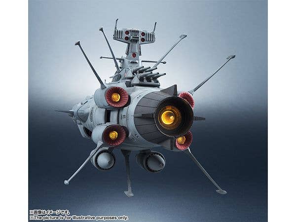 BANDAI Tamashii 1/2000 Earth Federation Andromeda 1st SHIP "Star Blazers", TAMASHII NATIONS Kikan-Taizen | 4573102660688