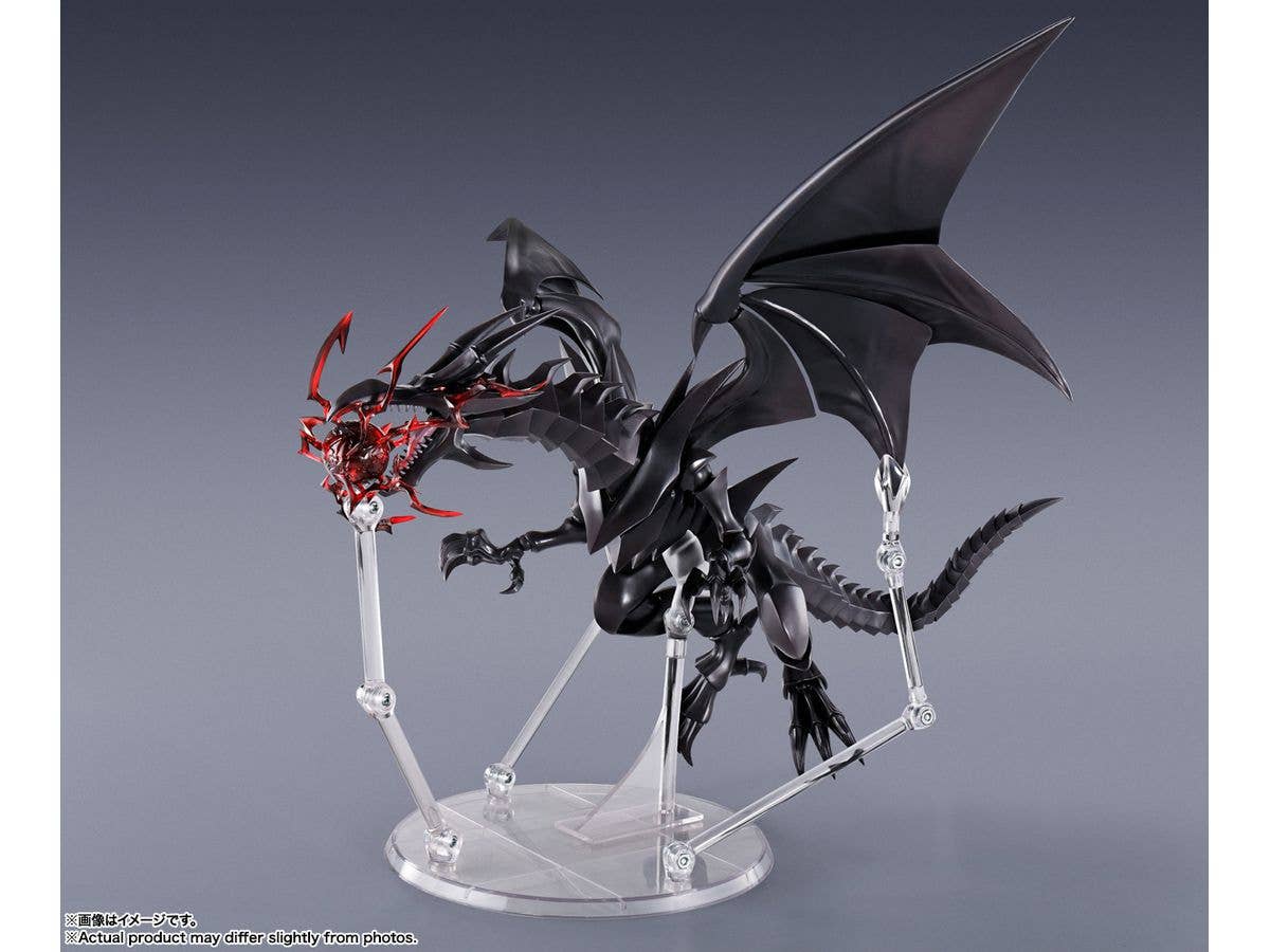 BANDAI Spirits Red-Eyes-Black Dragon "Yu-Gi-Oh Duel Monsters", TAMASHII NATIONS S.H.MonsterArts | 4573102660787