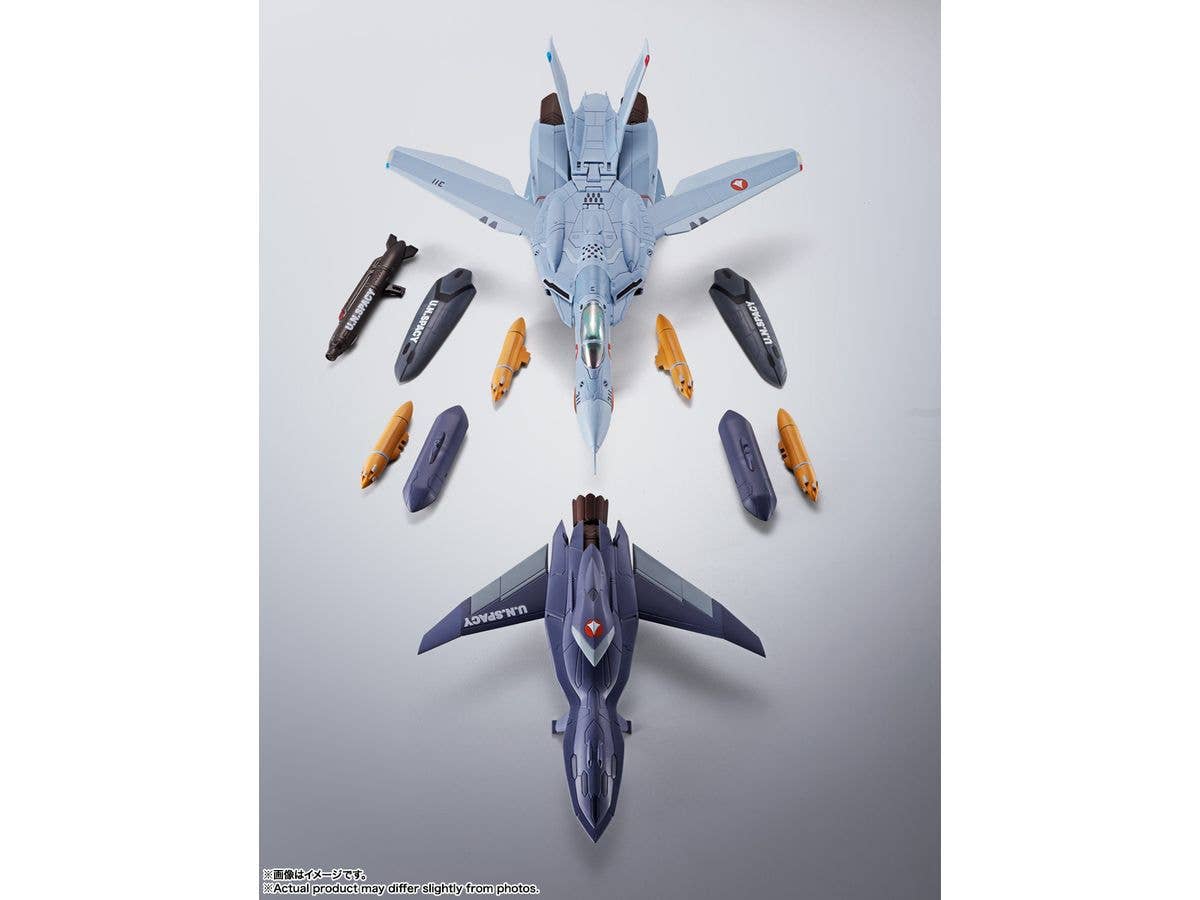 BANDAI Spirits VF-0A PHOENIX(SHIN KUDO USE) + QF-2200D-B GHOST "MACROSS ZERO", TAMASHII NATIONS HI-METAL R | 4573102660848