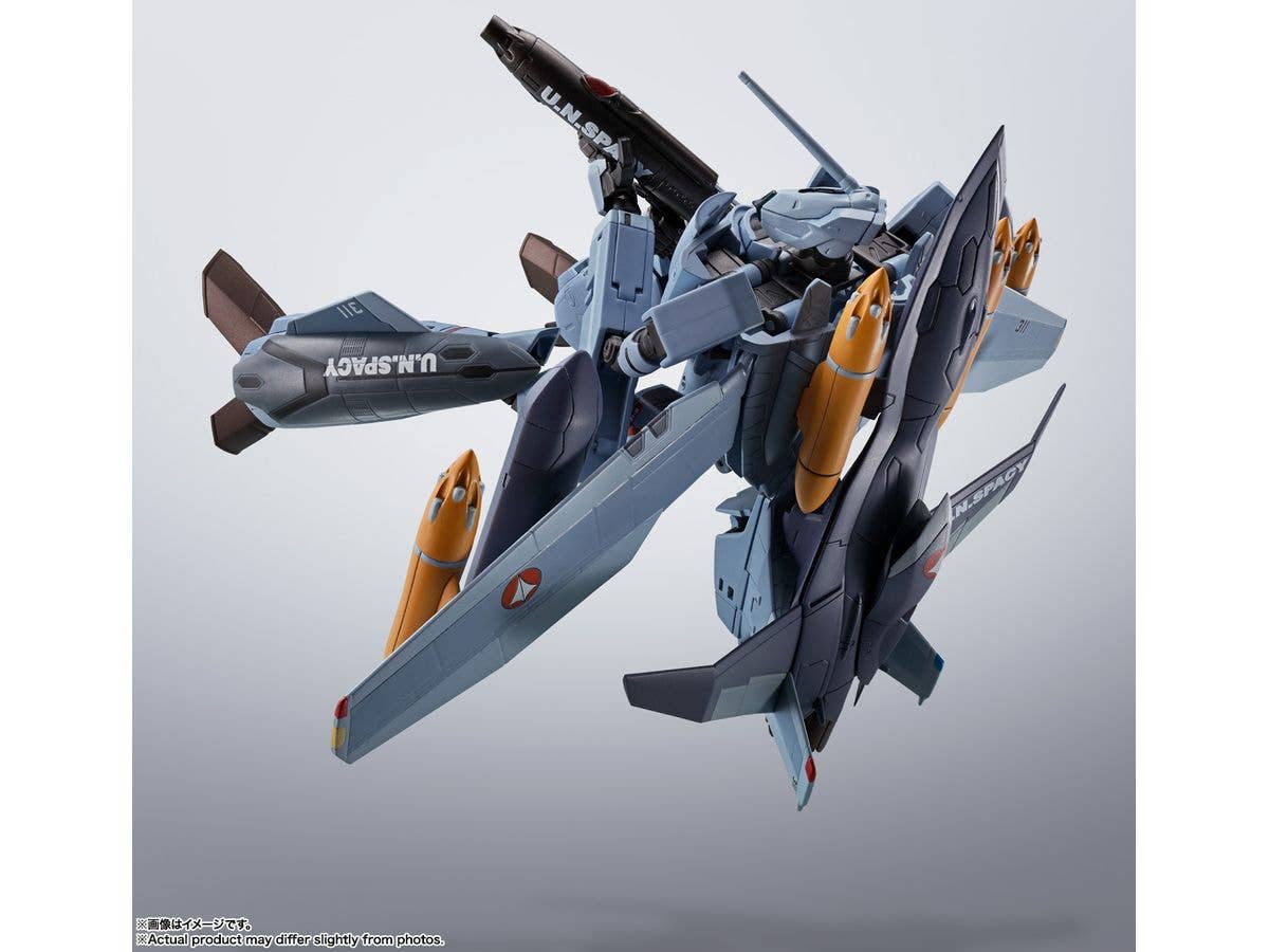 BANDAI Spirits VF-0A PHOENIX(SHIN KUDO USE) + QF-2200D-B GHOST "MACROSS ZERO", TAMASHII NATIONS HI-METAL R | 4573102660848