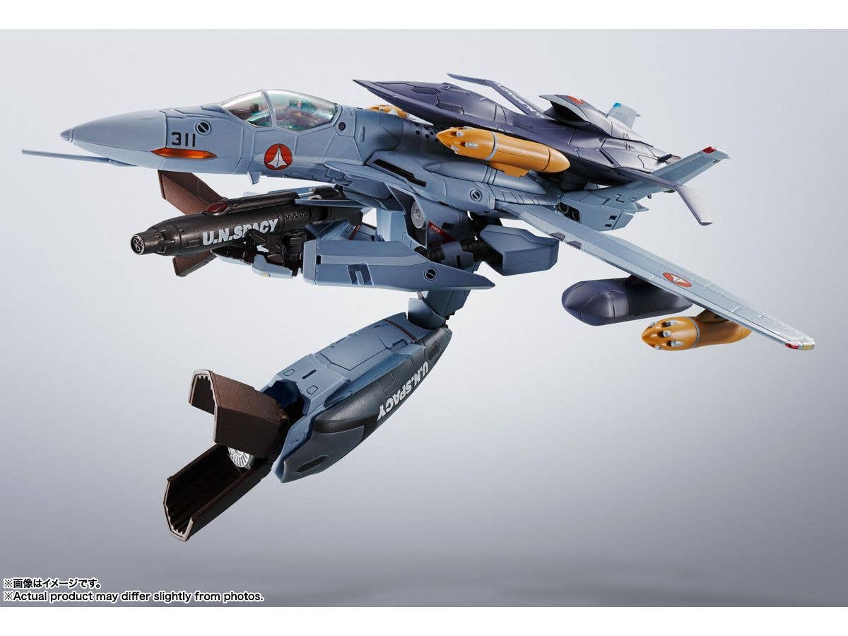 BANDAI Spirits VF-0A PHOENIX(SHIN KUDO USE) + QF-2200D-B GHOST "MACROSS ZERO", TAMASHII NATIONS HI-METAL R | 4573102660848