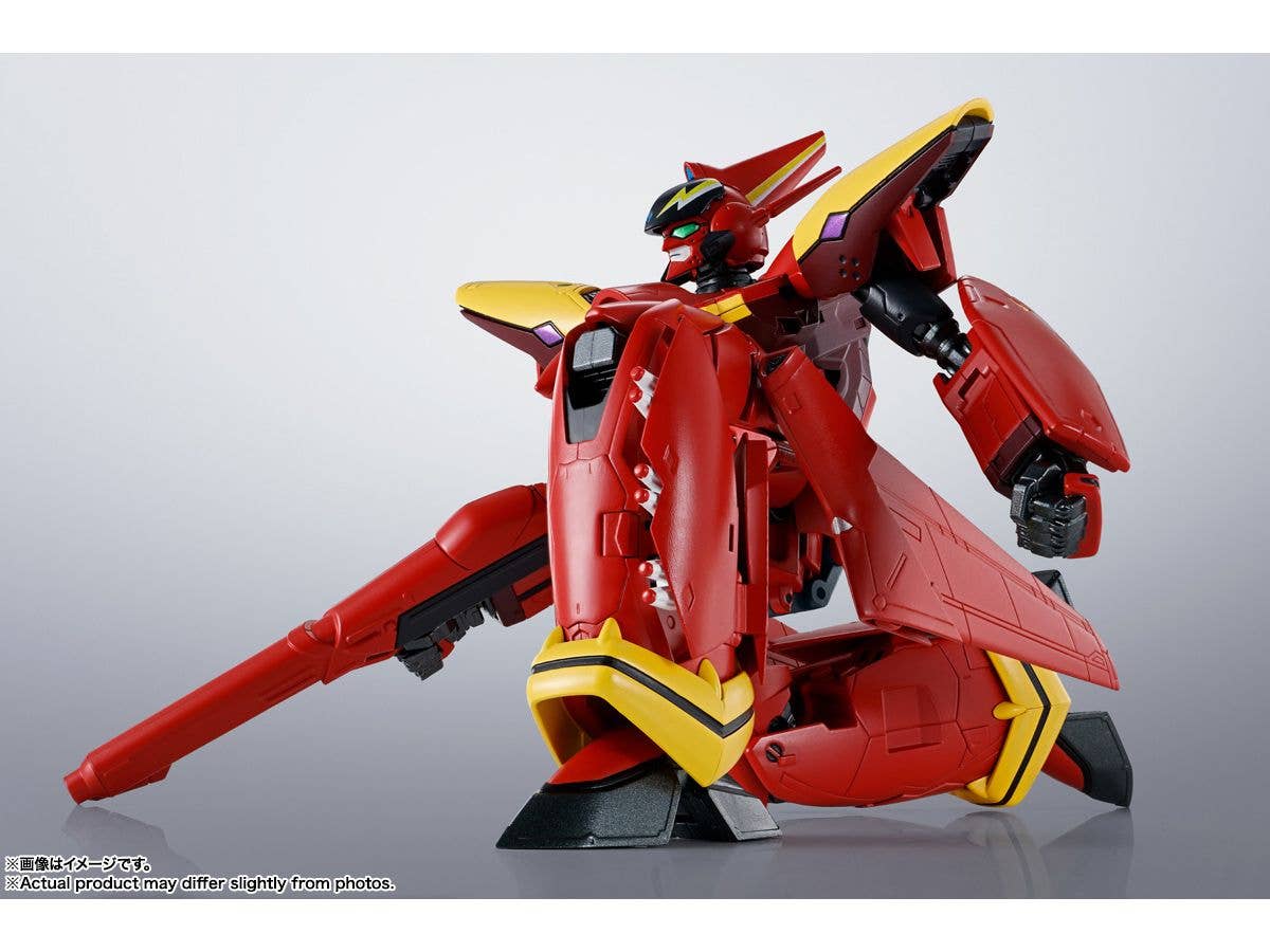 BANDAI Tamashii VF-19 CUSTOM FIRE VALKYRIE "MACROSS 7", TAMASHII NATIONS HI-METAL R | 4573102660855