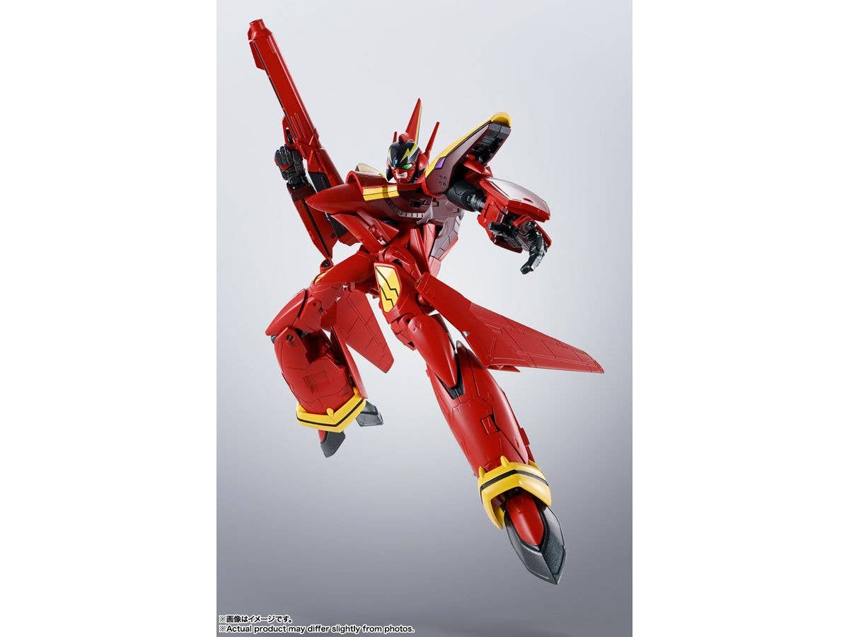 BANDAI Tamashii VF-19 CUSTOM FIRE VALKYRIE "MACROSS 7", TAMASHII NATIONS HI-METAL R | 4573102660855
