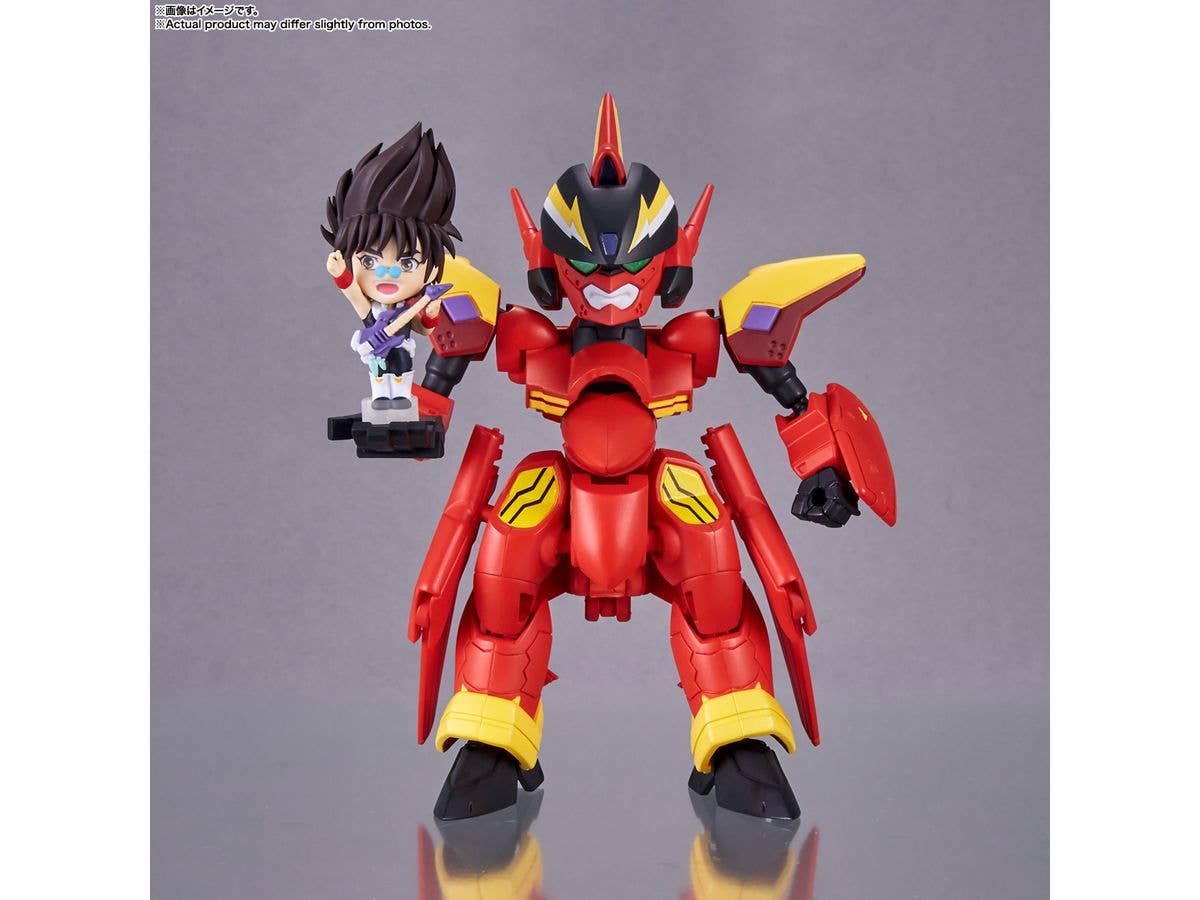 BANDAI Spirits VF-19 Custom Fire Valkyrie with Basara Nekki "Macross 7", TAMASHII NATIONS Tiny Session | 4573102660862