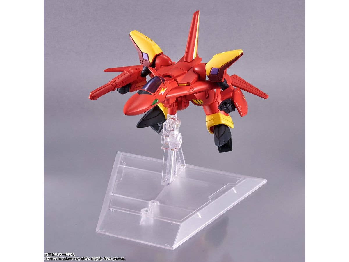 BANDAI Spirits VF-19 Custom Fire Valkyrie with Basara Nekki "Macross 7", TAMASHII NATIONS Tiny Session | 4573102660862