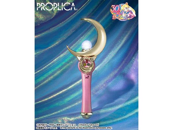 BANDAI Tamashii MOON STICK -Brilliant Color Edition- "Pretty Guardian Sailor Moon", TAMASHII NATIONS PROPLICA | 4573102661210