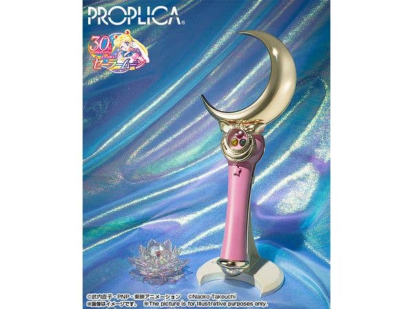 BANDAI Tamashii MOON STICK -Brilliant Color Edition- "Pretty Guardian Sailor Moon", TAMASHII NATIONS PROPLICA | 4573102661210