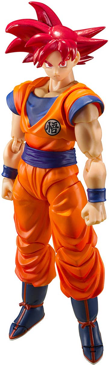BANDAI Spirits SUPER SAIYAN GOD SON GOKU -SAIYAN GOD OF VIRTUE- "DRAGON BALL SUPER", TAMASHII NATIONS S.H.Figuarts | 4573102661234