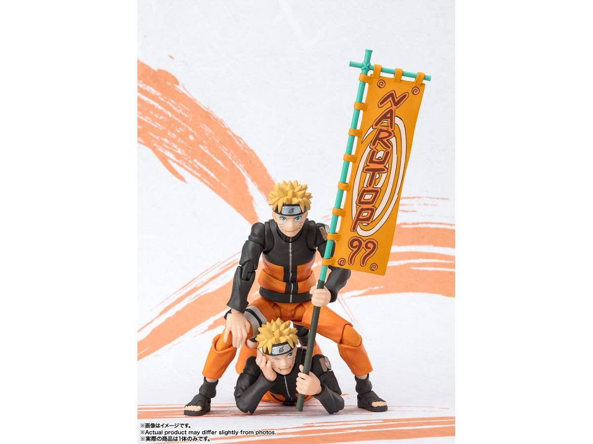 BANDAI Spirits NARUTO UZUMAKI -NARUTOP99 Edition- "NARUTO", TAMASHII NATIONS S.H.Figuarts | 4573102661647
