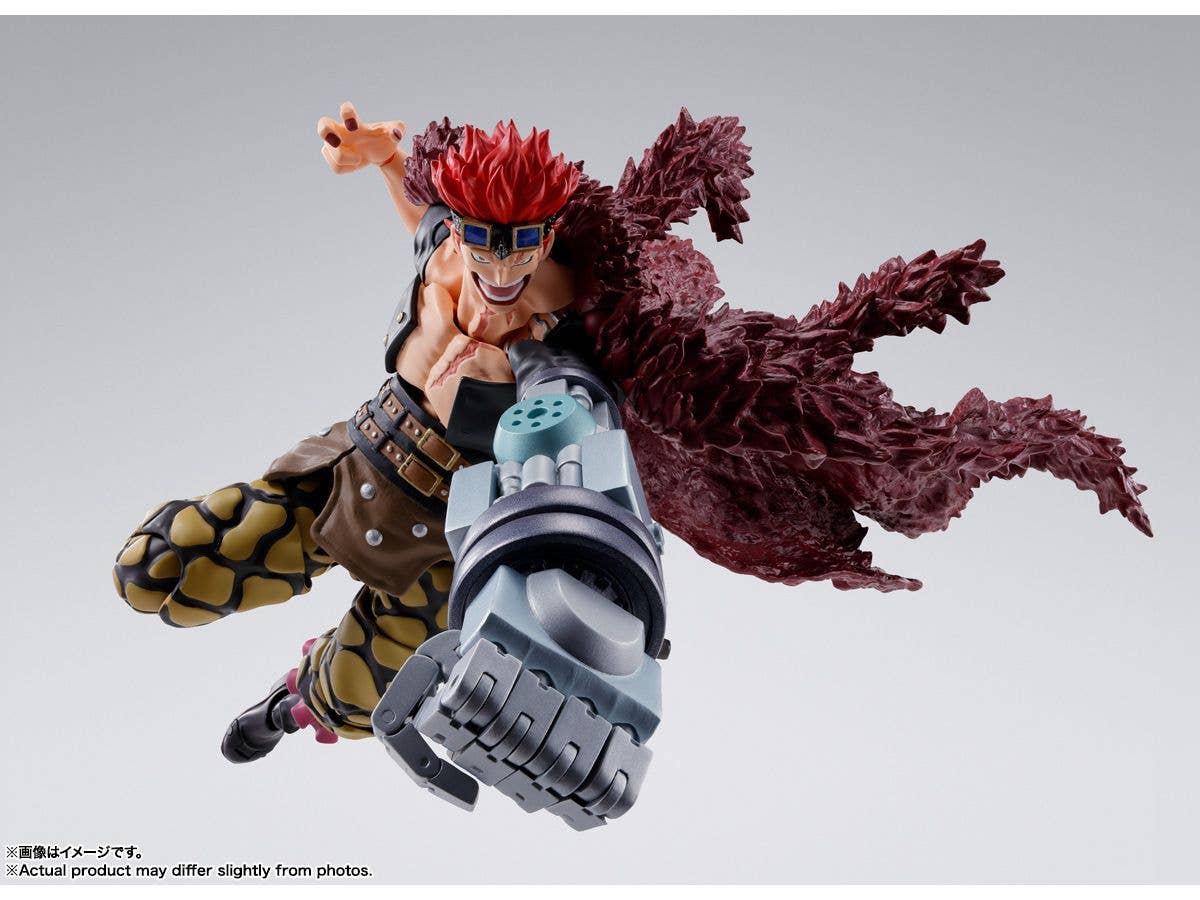 BANDAI Tamashii Eustass Kid - The Raid on Onigashima - "One Piece", TAMASHII NATIONS S.H.Figuarts | 4573102661814