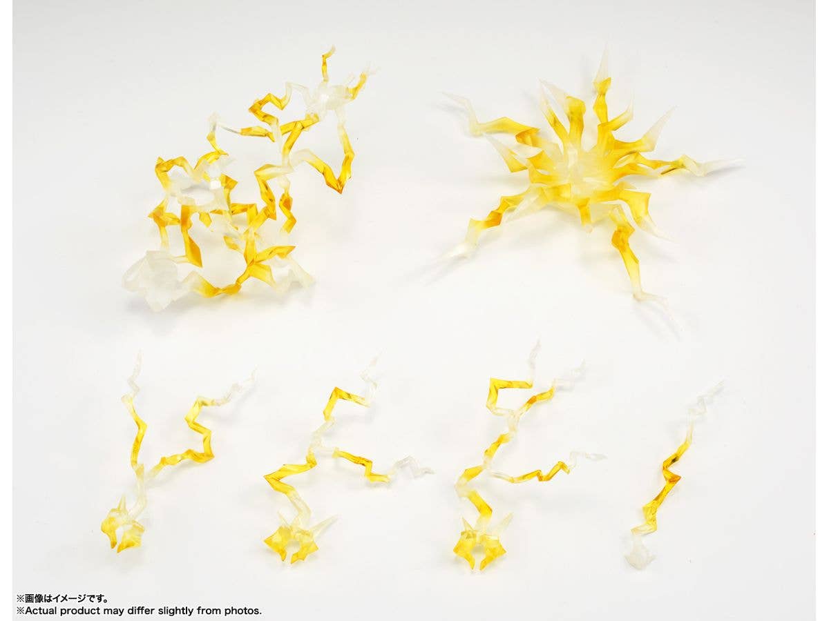 BANDAI Tamashii Thunder Yellow Ver. For S.H.Figuarts , Tamashi Nations Tamashii Effect | 4573102661968