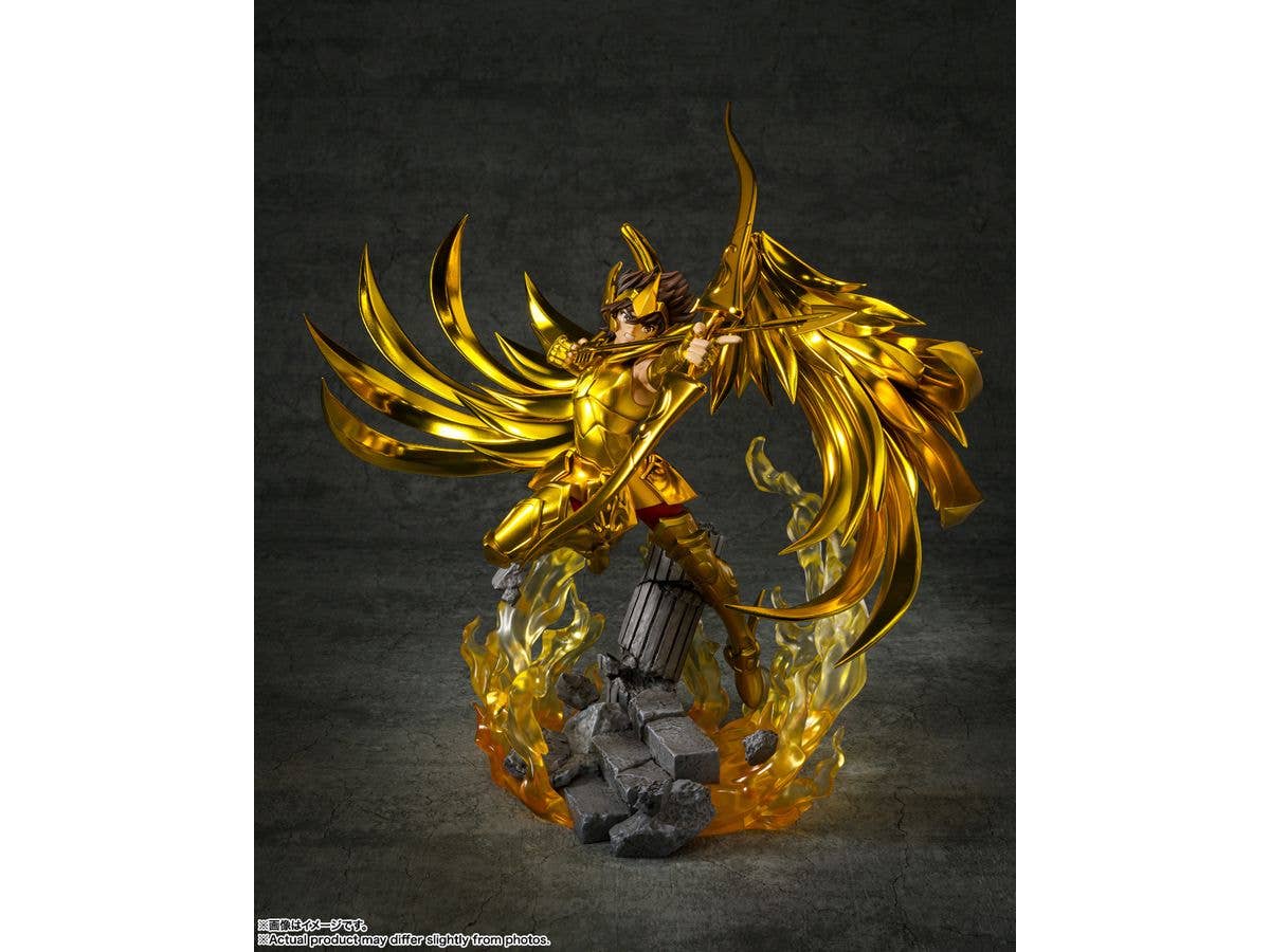 BANDAI Tamashii SAGITTARIUS SEIYA "SAINT SEIYA", TAMASHII NATIONS Figuarts Zero Touche Métallique | 4573102662071
