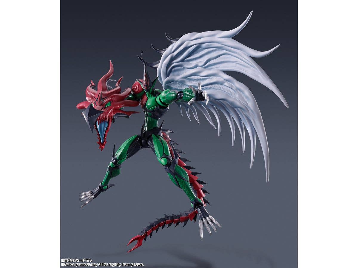 BANDAI Tamashii ELEMENTAL HERO FLAME WINGMAN "Yu-Gi-Oh! GX", TAMASHII NATIONS S.H.MonsterArts | 4573102664655