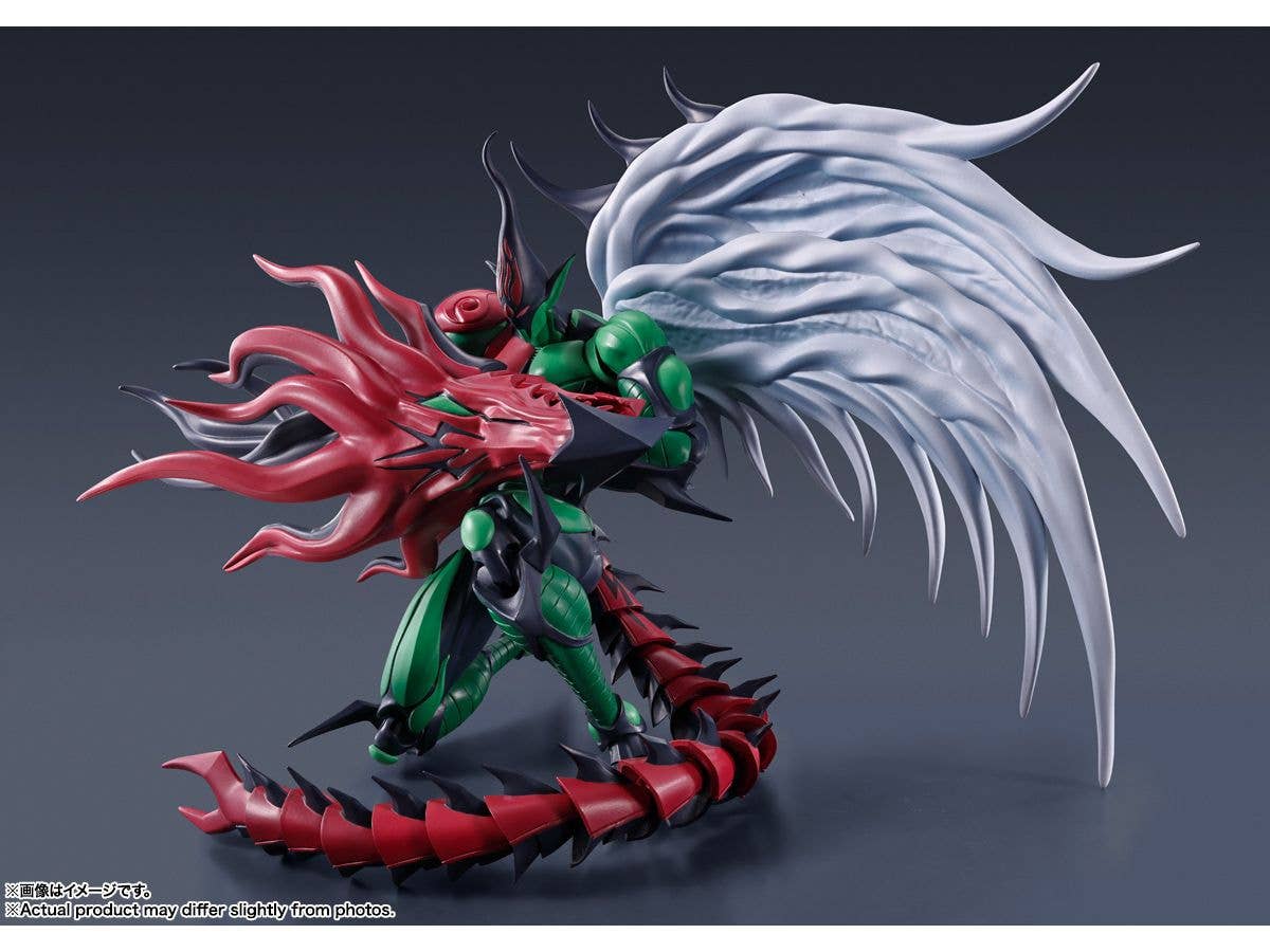 BANDAI Tamashii ELEMENTAL HERO FLAME WINGMAN "Yu-Gi-Oh! GX", TAMASHII NATIONS S.H.MonsterArts | 4573102664655