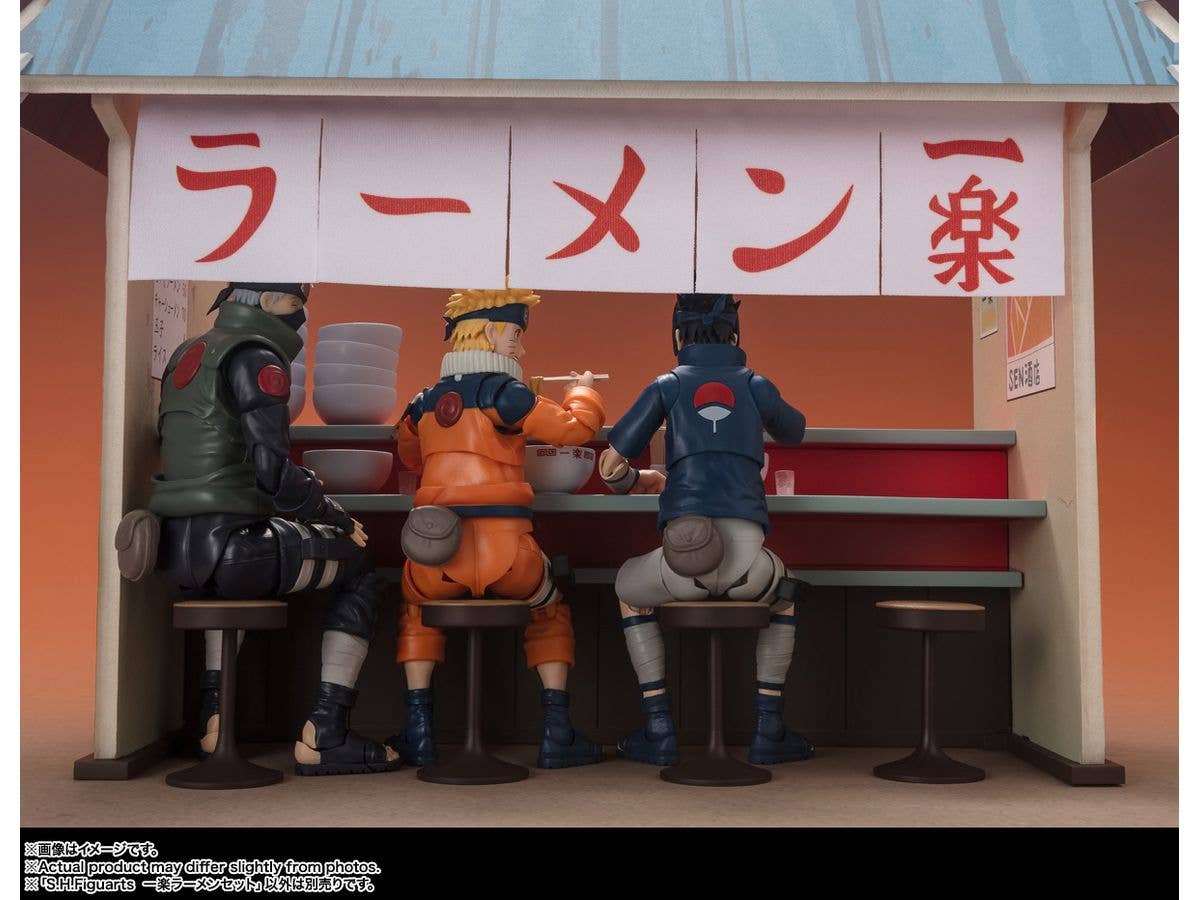 BANDAI Tamashii ICHIRAKU RAMEN SET "NARUTO", TAMASHII NATIONS S.H.Figuarts | 4573102664723