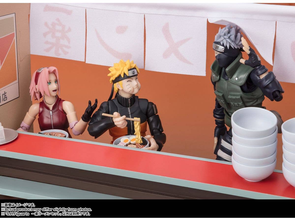 BANDAI Tamashii ICHIRAKU RAMEN SET "NARUTO", TAMASHII NATIONS S.H.Figuarts | 4573102664723