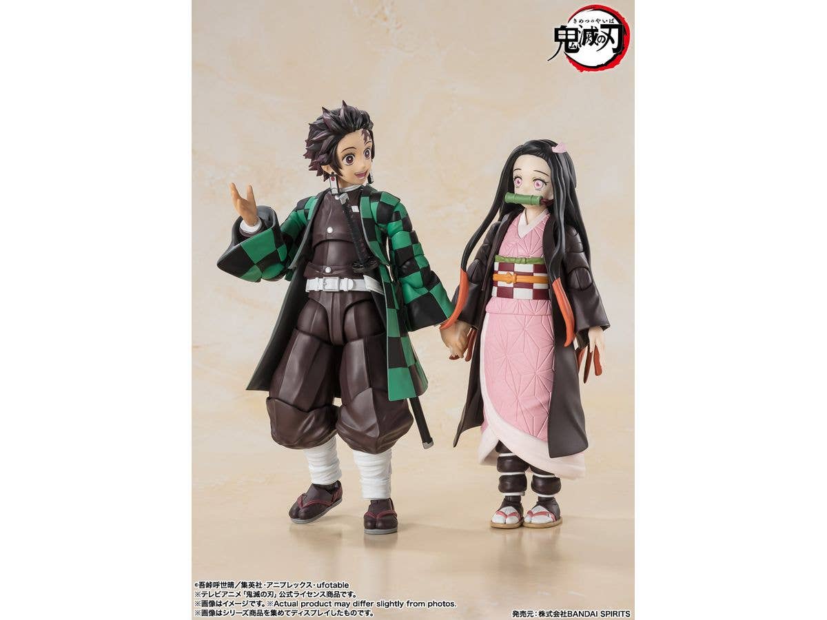BANDAI Tamashii Tanjiro Kamado "Demon Slayer: Kimetsu no Yaiba", TAMASHII NATIONS S.H.Figuarts | 4573102664754