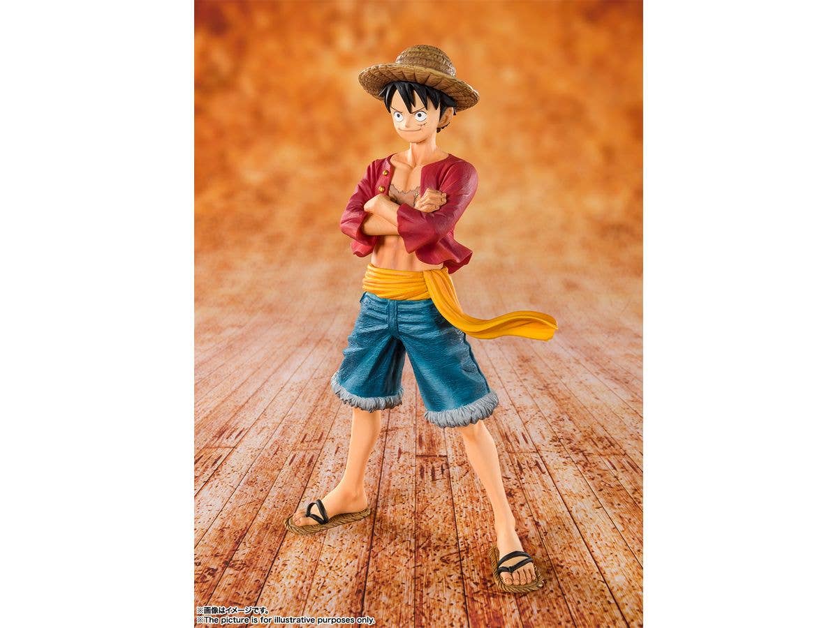 BANDAI Tamashii Straw Hat Luffy "ONE PIECE", TAMASHII NATIONS FiguartsZERO | 4573102664990