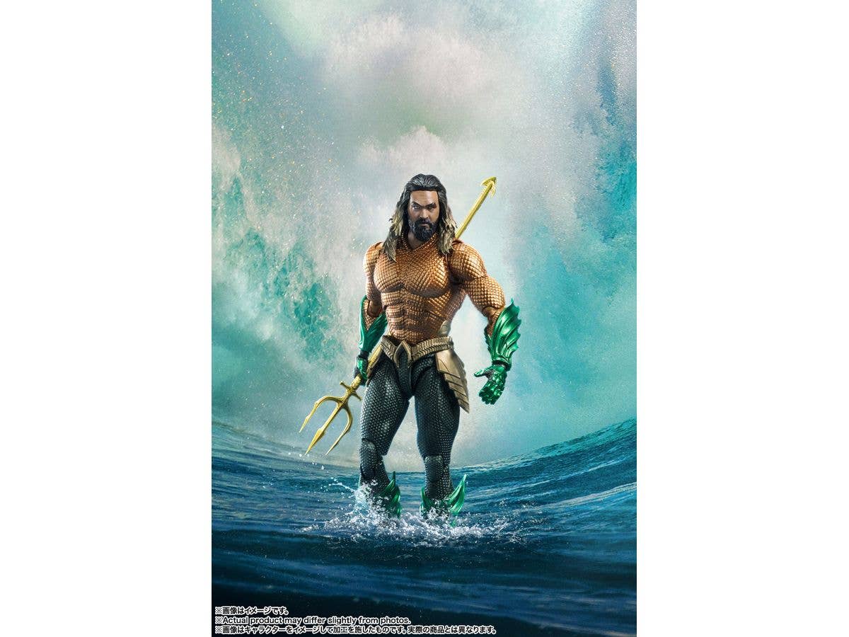 BANDAI Spirits Aquaman (Aquaman and the Lost Kingdom) "AQUAMAN AND THE LOST KINGDOM", TAMASHII NATIONS S.H.Figuarts | 4573102665010