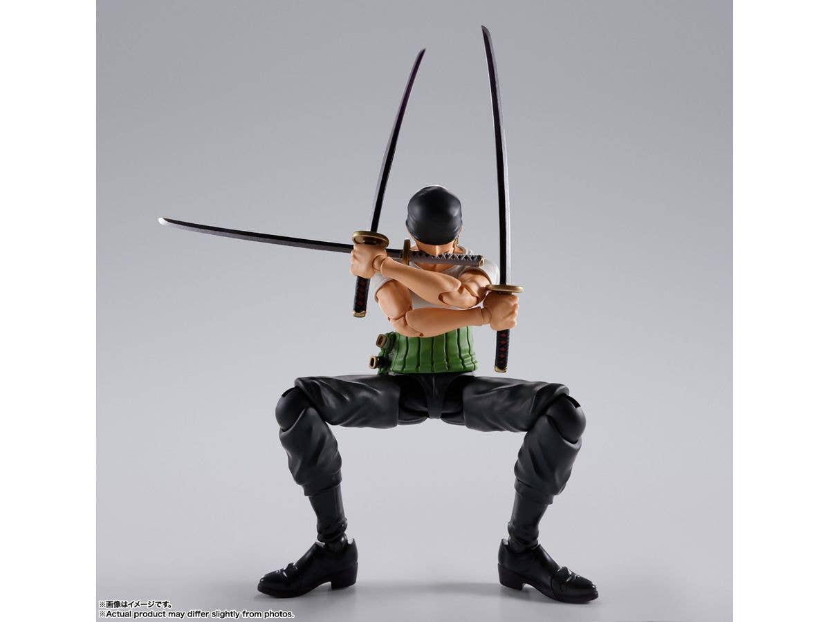 BANDAI Tamashii RORONOA ZORO -ROMANCE DAWN- "ONE PIECE", TAMASHII NATIONS S.H.Figuarts | 4573102666253