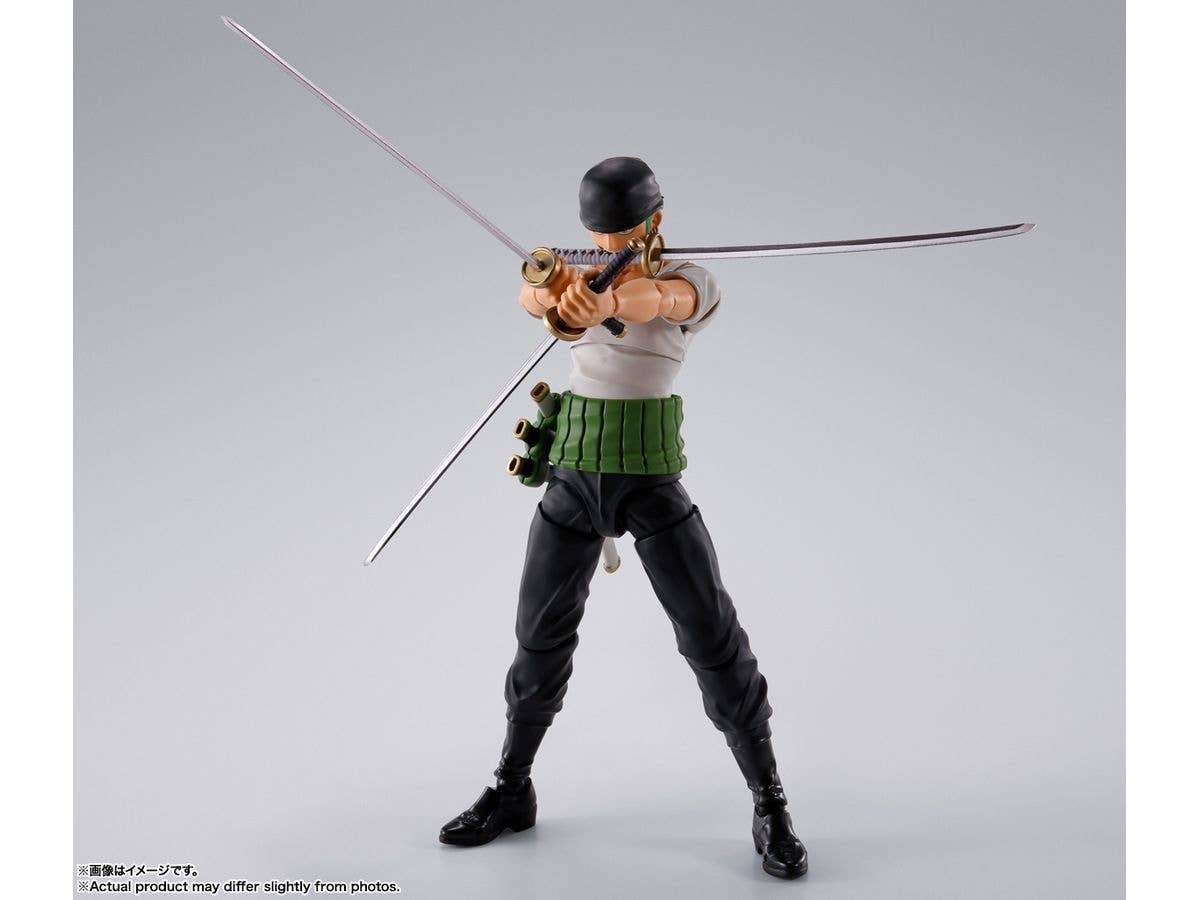 BANDAI Tamashii RORONOA ZORO -ROMANCE DAWN- "ONE PIECE", TAMASHII NATIONS S.H.Figuarts | 4573102666253