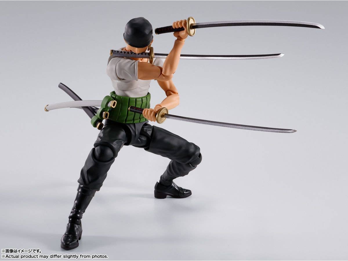 BANDAI Tamashii RORONOA ZORO -ROMANCE DAWN- "ONE PIECE", TAMASHII NATIONS S.H.Figuarts | 4573102666253