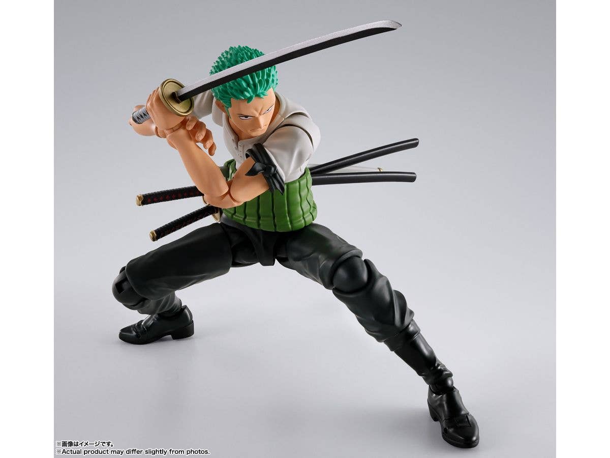 BANDAI Tamashii RORONOA ZORO -ROMANCE DAWN- "ONE PIECE", TAMASHII NATIONS S.H.Figuarts | 4573102666253