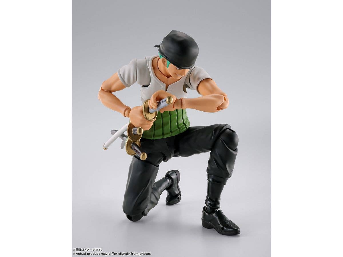 BANDAI Tamashii RORONOA ZORO -ROMANCE DAWN- "ONE PIECE", TAMASHII NATIONS S.H.Figuarts | 4573102666253