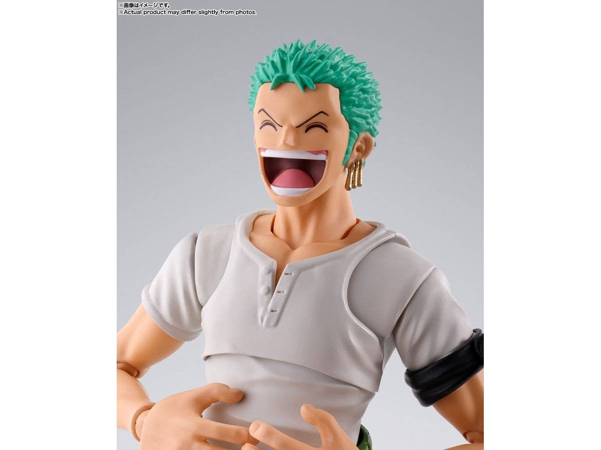BANDAI Tamashii RORONOA ZORO -ROMANCE DAWN- "ONE PIECE", TAMASHII NATIONS S.H.Figuarts | 4573102666253