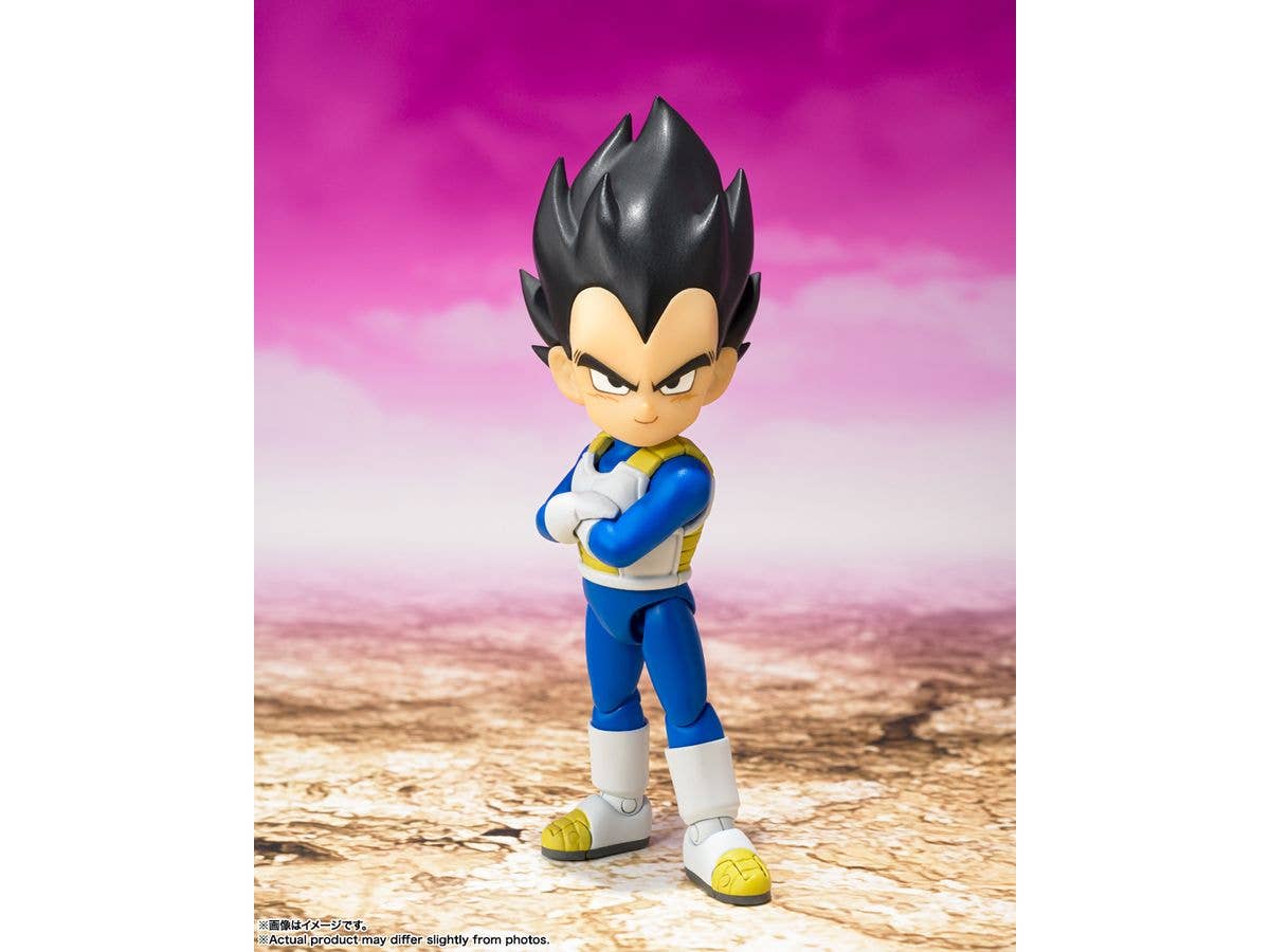 BANDAI Tamashii VEGETA (MINI) -DAIMA- "Dragon Ball DAIMA", TAMASHII NATIONS S.H.Figuarts | 4573102666390
