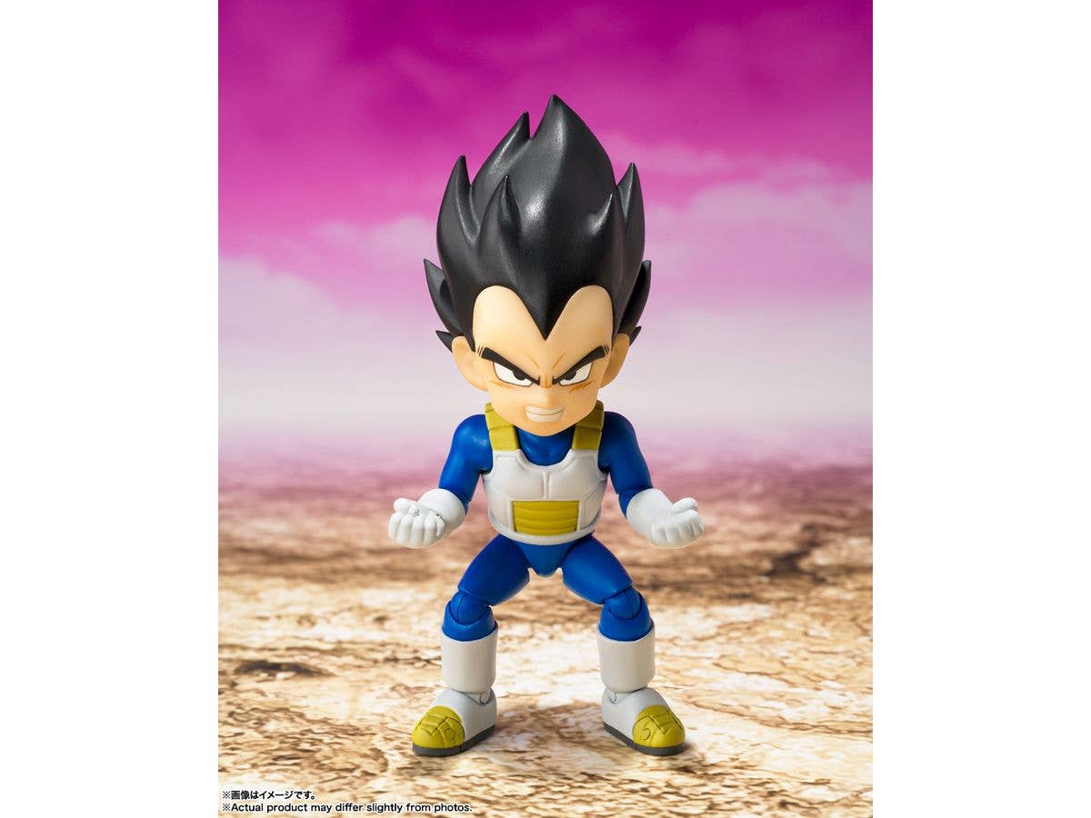 BANDAI Tamashii VEGETA (MINI) -DAIMA- "Dragon Ball DAIMA", TAMASHII NATIONS S.H.Figuarts | 4573102666390