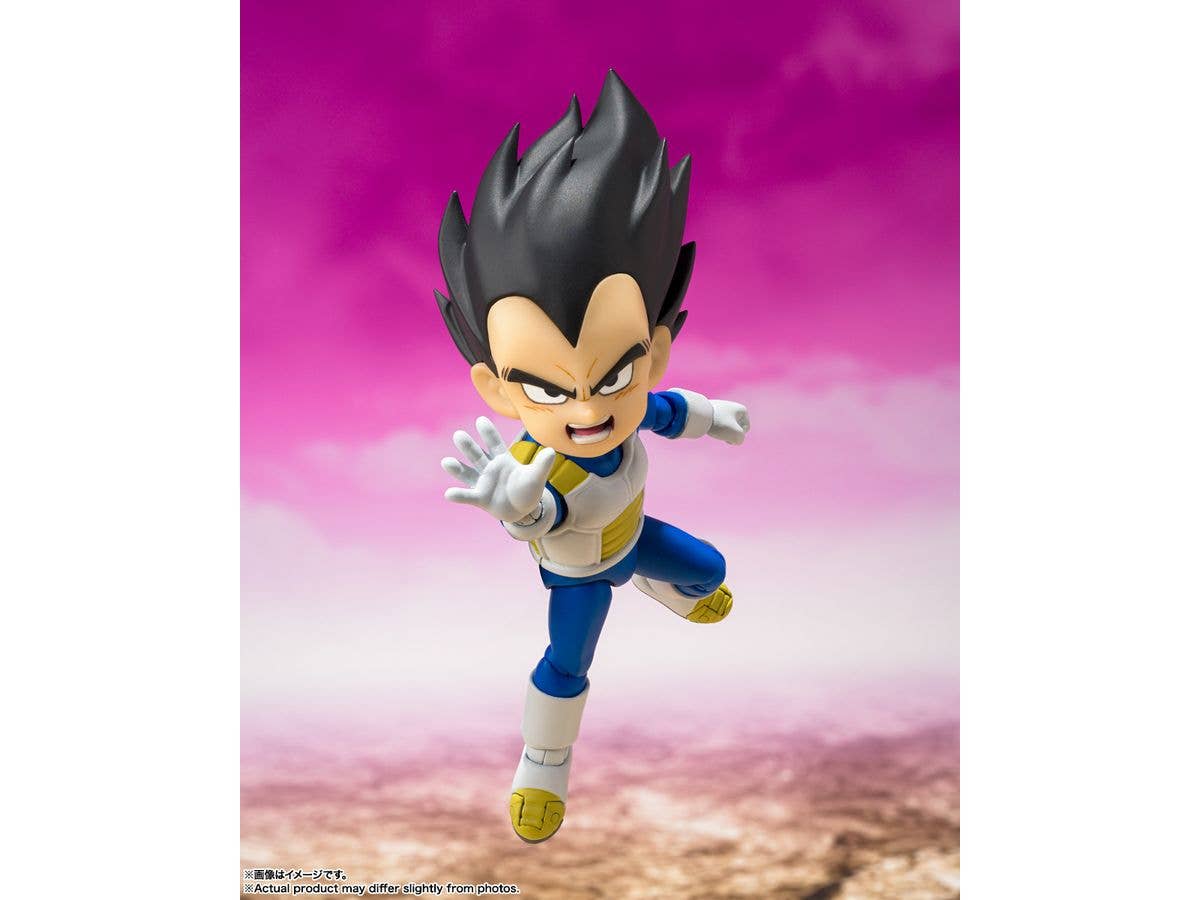 BANDAI Tamashii VEGETA (MINI) -DAIMA- "Dragon Ball DAIMA", TAMASHII NATIONS S.H.Figuarts | 4573102666390