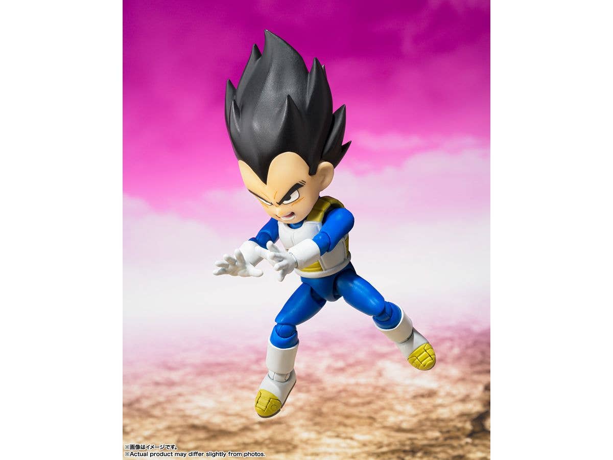 BANDAI Tamashii VEGETA (MINI) -DAIMA- "Dragon Ball DAIMA", TAMASHII NATIONS S.H.Figuarts | 4573102666390