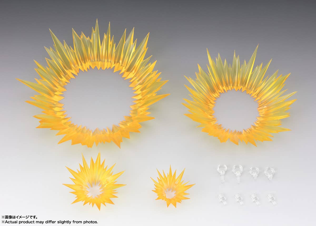 BANDAI Tamashii SHOCK IMPACT Yellow Ver. for S.H.Figuarts , TAMASHII NATIONS TAMASHII EFFECT | 4573102666765