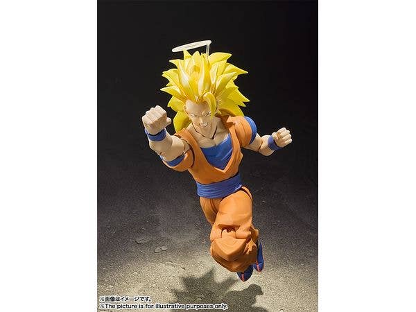 BANDAI Tamashii (Reissue) Super Saiyan 3 Goku "DRAGON BALL Z", TAMASHII NATIONS S.H.Figuarts | 4573102668738