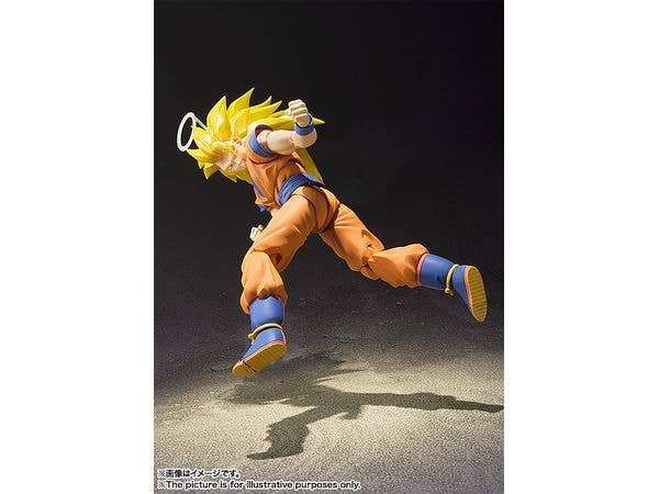 BANDAI Tamashii (Reissue) Super Saiyan 3 Goku "DRAGON BALL Z", TAMASHII NATIONS S.H.Figuarts | 4573102668738