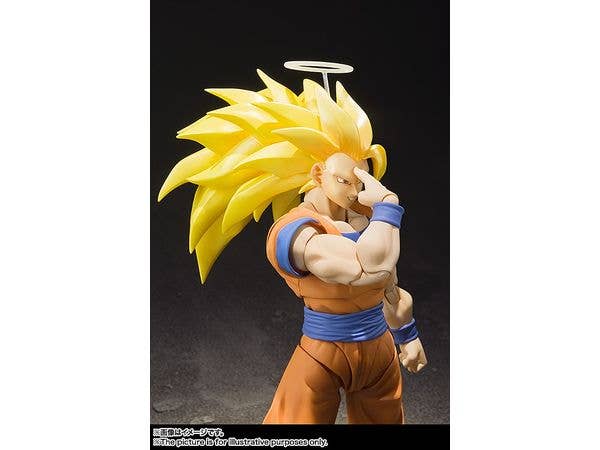BANDAI Tamashii (Reissue) Super Saiyan 3 Goku "DRAGON BALL Z", TAMASHII NATIONS S.H.Figuarts | 4573102668738