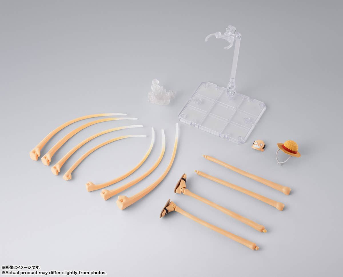 TAMASHII NATIONS MONKEY.D.LUFFY -ROMANCE DAWN- Gum-Gum OPTION PARTS SET "ONE PIECE", TAMASHII NATIONS S.H.Figuarts | 4573102673046