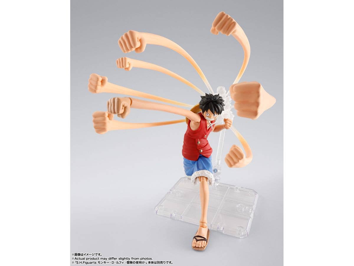 TAMASHII NATIONS MONKEY.D.LUFFY -ROMANCE DAWN- Gum-Gum OPTION PARTS SET "ONE PIECE", TAMASHII NATIONS S.H.Figuarts | 4573102673046