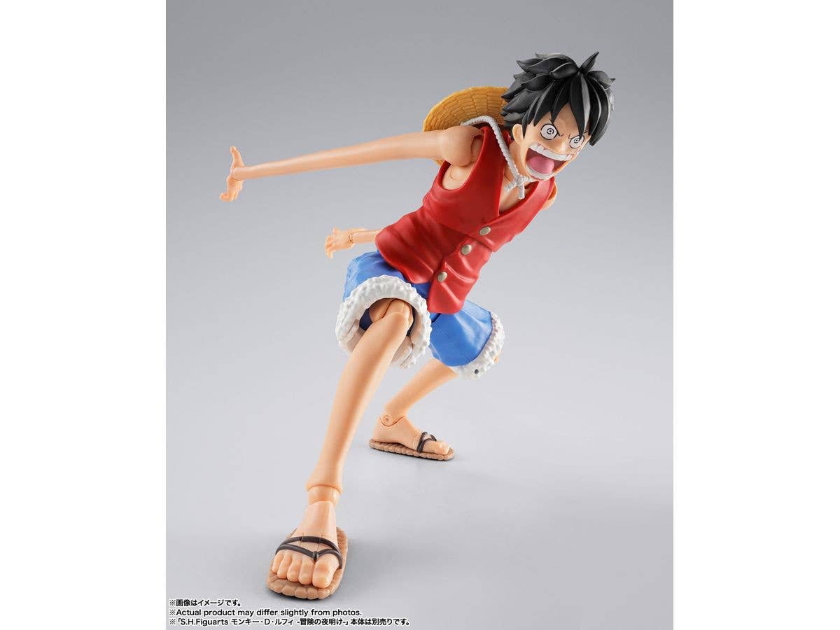 TAMASHII NATIONS MONKEY.D.LUFFY -ROMANCE DAWN- Gum-Gum OPTION PARTS SET "ONE PIECE", TAMASHII NATIONS S.H.Figuarts | 4573102673046
