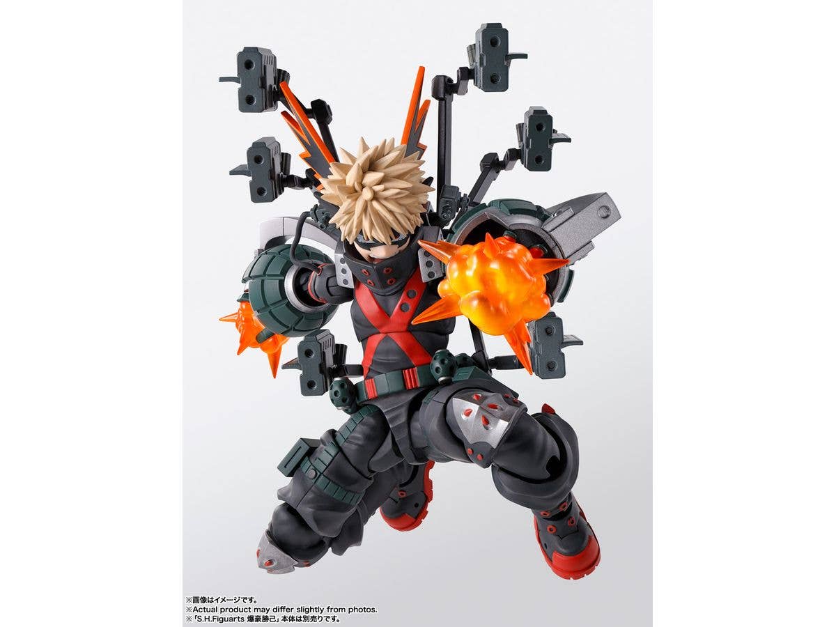 TAMASHII NATIONS IZUKU MIDORIYA & KATSUKI BAKUGOU PLUS ULTRA OPTION PARTS SET "MY HERO ACADEMIA", TAMASHII NATIONS S.H.Figuarts | 4573102673299